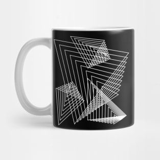 geometric triangles Mug